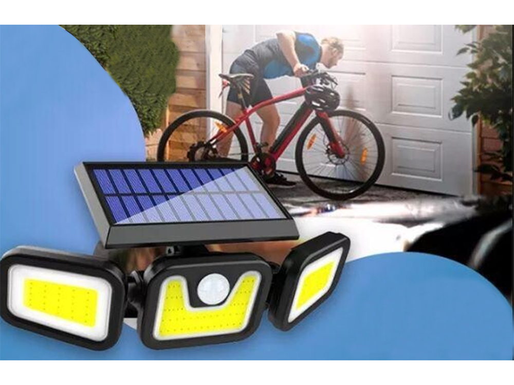 Jedinečná solárna LED lampa